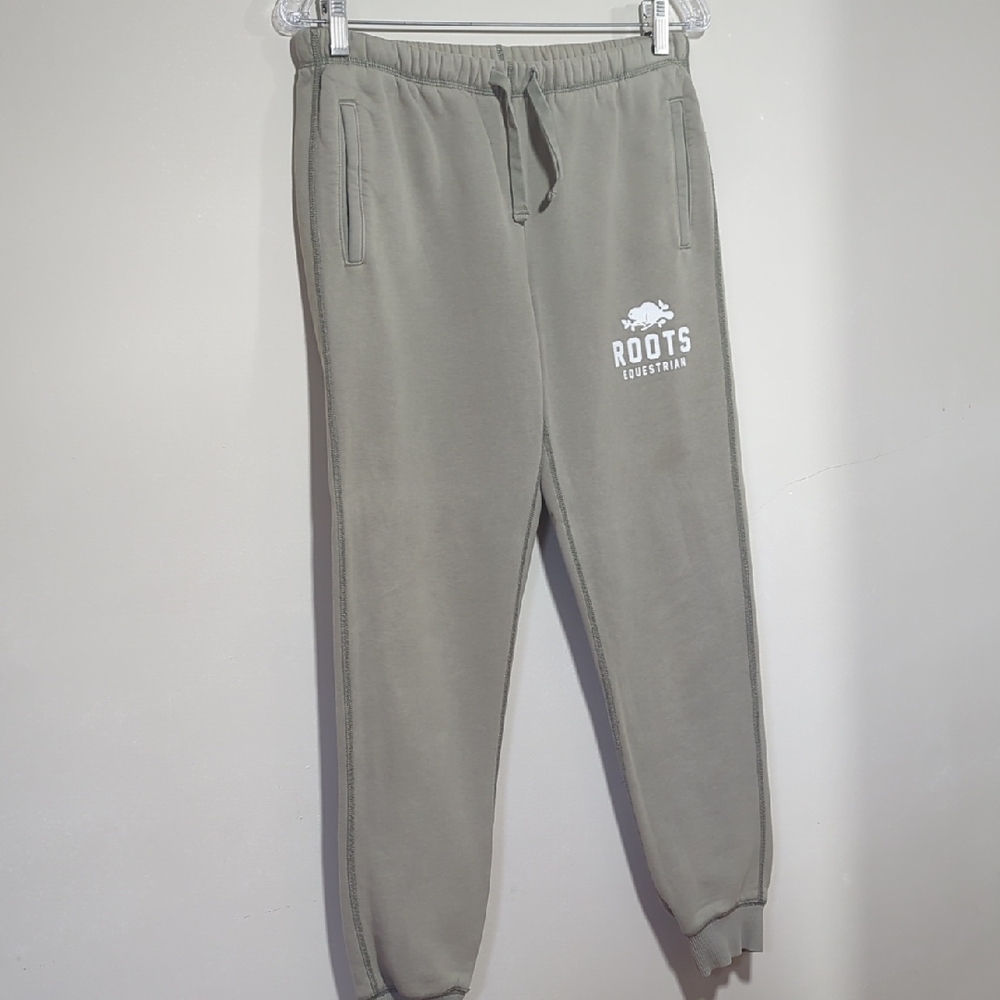 Roots Equestrian Sweatpants Light Green Women's
